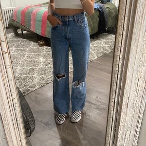 Wide Leg Jeans | Zara